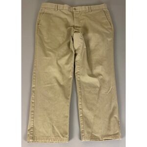 Dockers‎ Classic Fit Khaki Pants Men's Size 40x29 Beige Flat Front Cotton Blend